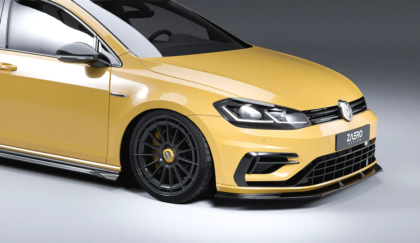 ZAERO DESIGN Front Lip VW Golf 7.5 R (2017–2019)
