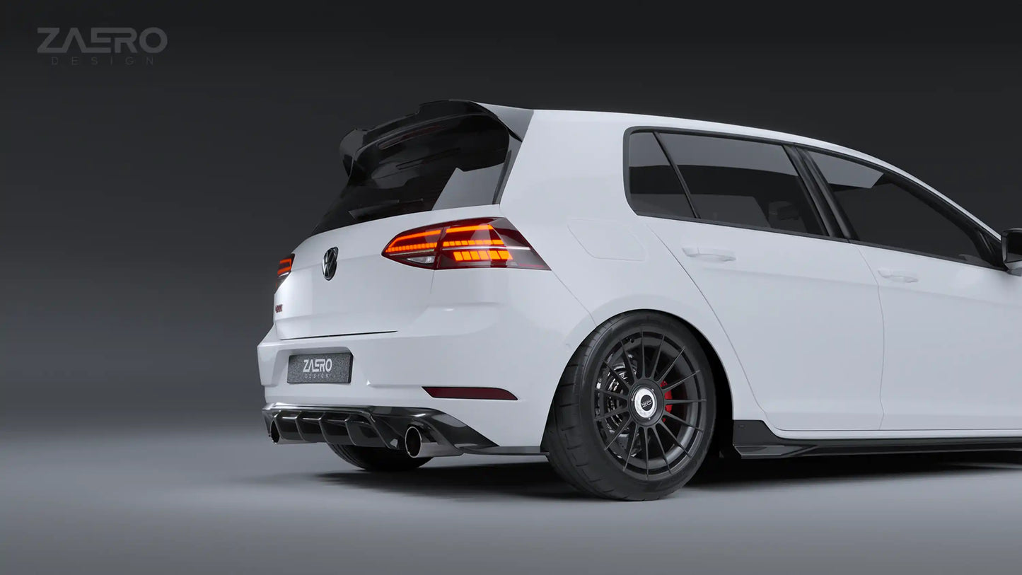 ZAERO DESIGN Spoiler tylny VW Golf 7.5 GTI Facelift