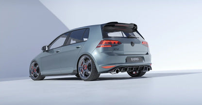 ZAERO DESIGN Dyfuzor tylny VW Golf 7 GTI (Pre-Facelift)