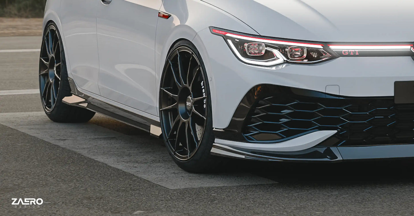ZAERO DESIGN Front Lip VW Golf 8 GTI Clubsport