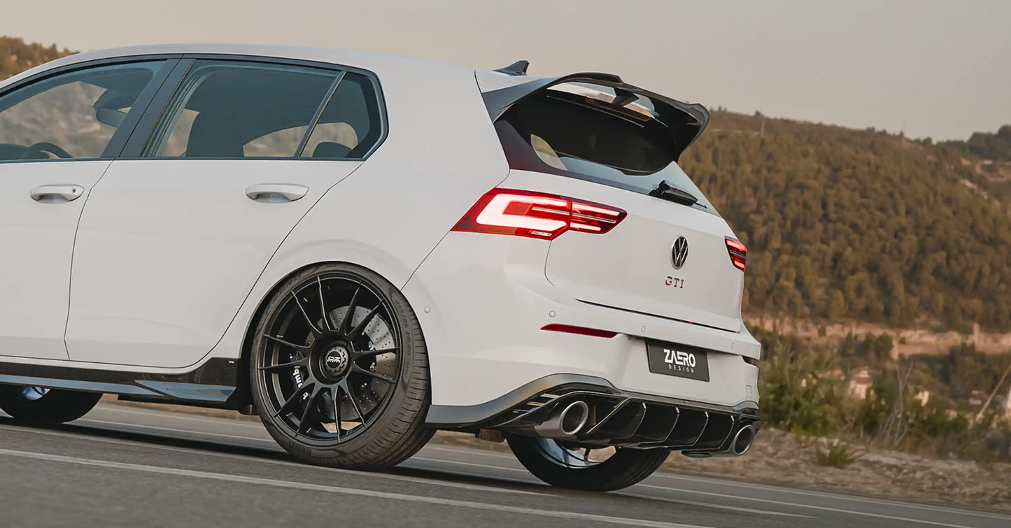 ZAERO DESIGN Dyfuzor tylny VW Golf 8 GTI Clubsport