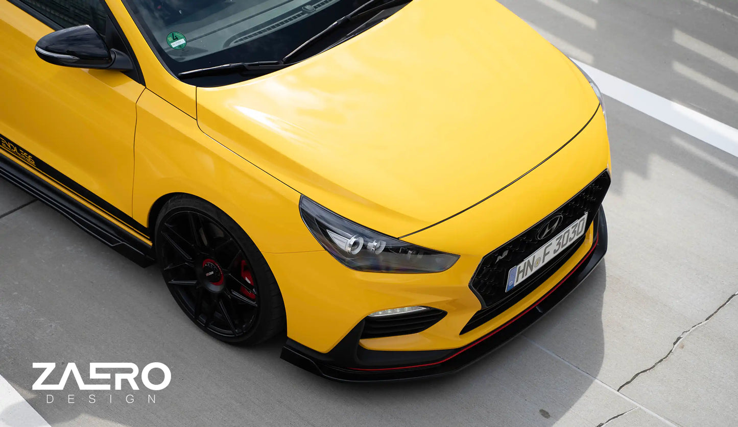 ZAERO DESIGN Splitter przedni i30N Pre-Facelift
