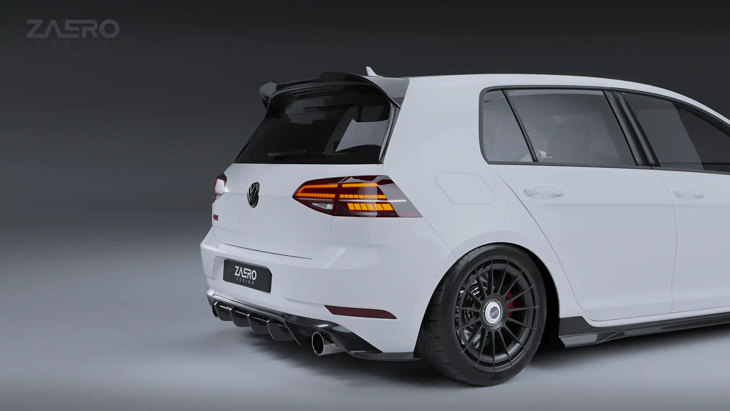 ZAERO DESIGN Spoiler tylny VW Golf 7.5 GTI Facelift