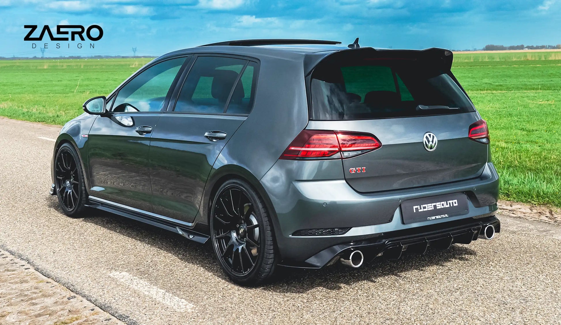ZAERO DESIGN Spoiler tylny VW Golf 7.5 GTI Facelift