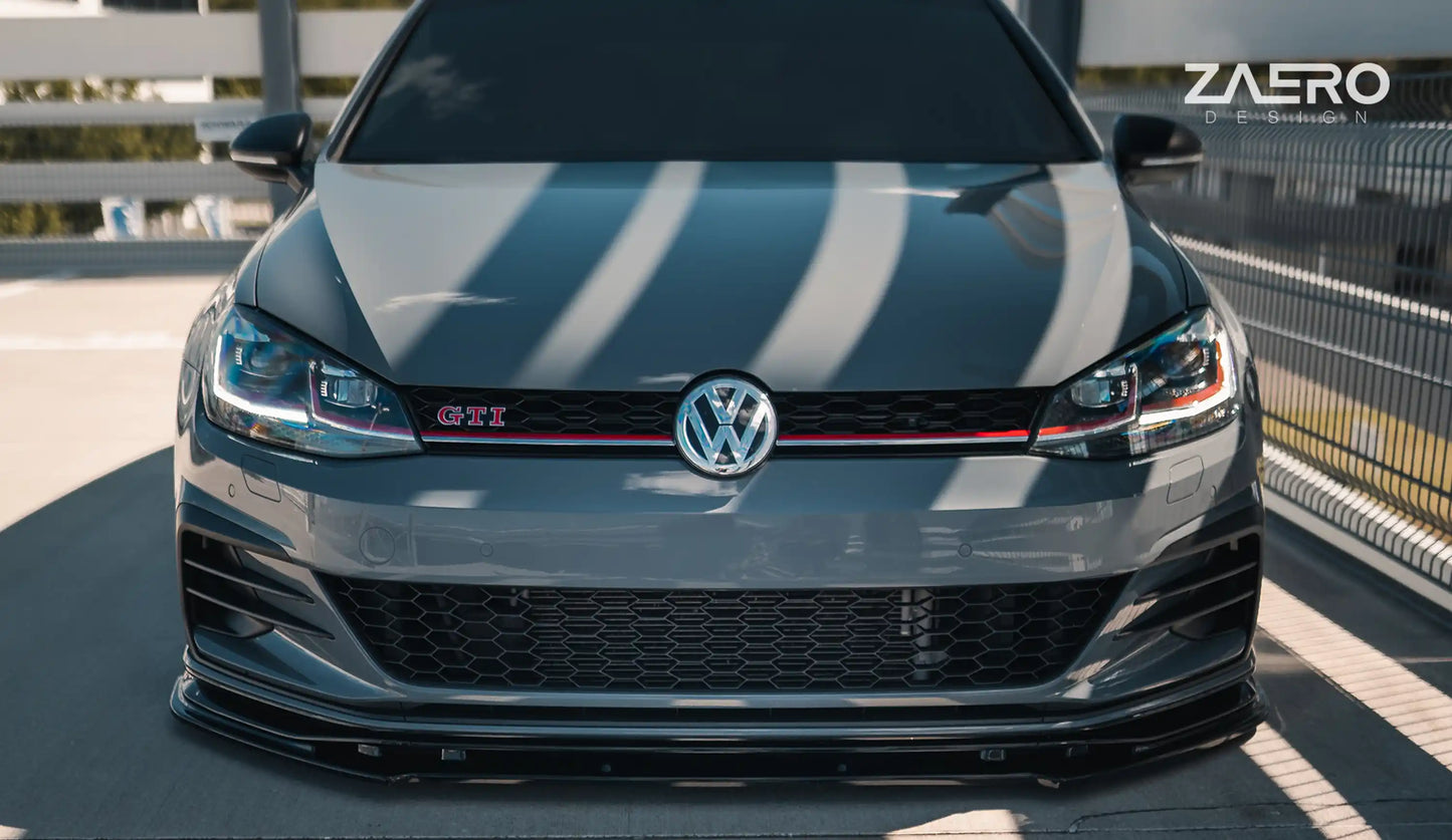 ZAERO DESIGN Splitter przedni VW Golf 7 GTI/GTD