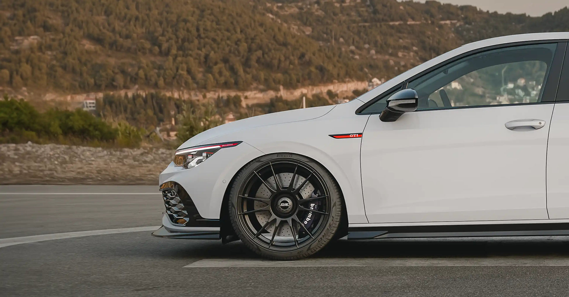 ZAERO DESIGN Front Lip VW Golf 8 GTI Clubsport