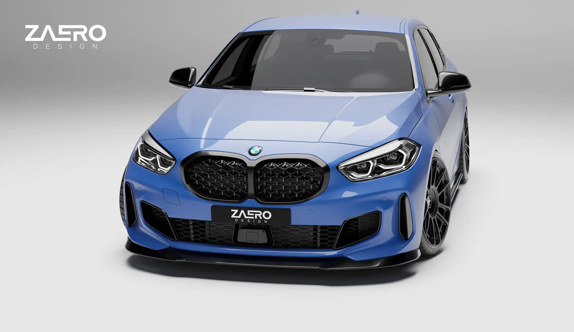 ZAERO DESIGN Splitter przedni 1 Series F40 (2019–2023)