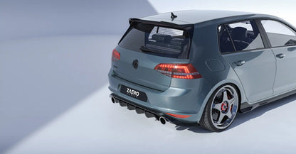 ZAERO DESIGN Dyfuzor tylny VW Golf 7 GTI (Pre-Facelift)