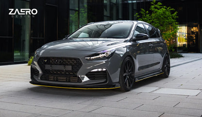 ZAERO DESIGN Splitter przedni i30N Pre-Facelift