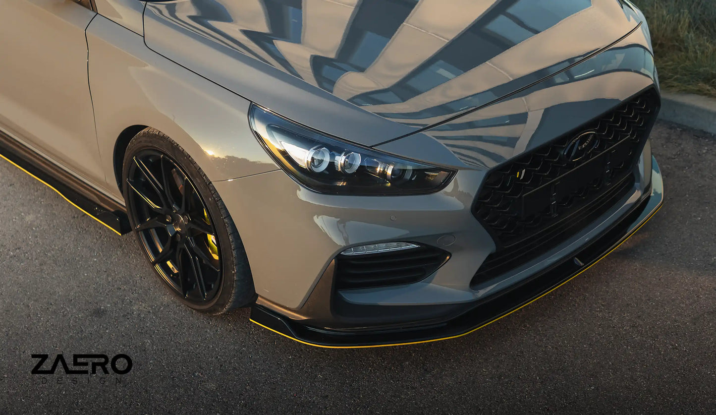 ZAERO DESIGN Splitter przedni i30N Pre-Facelift