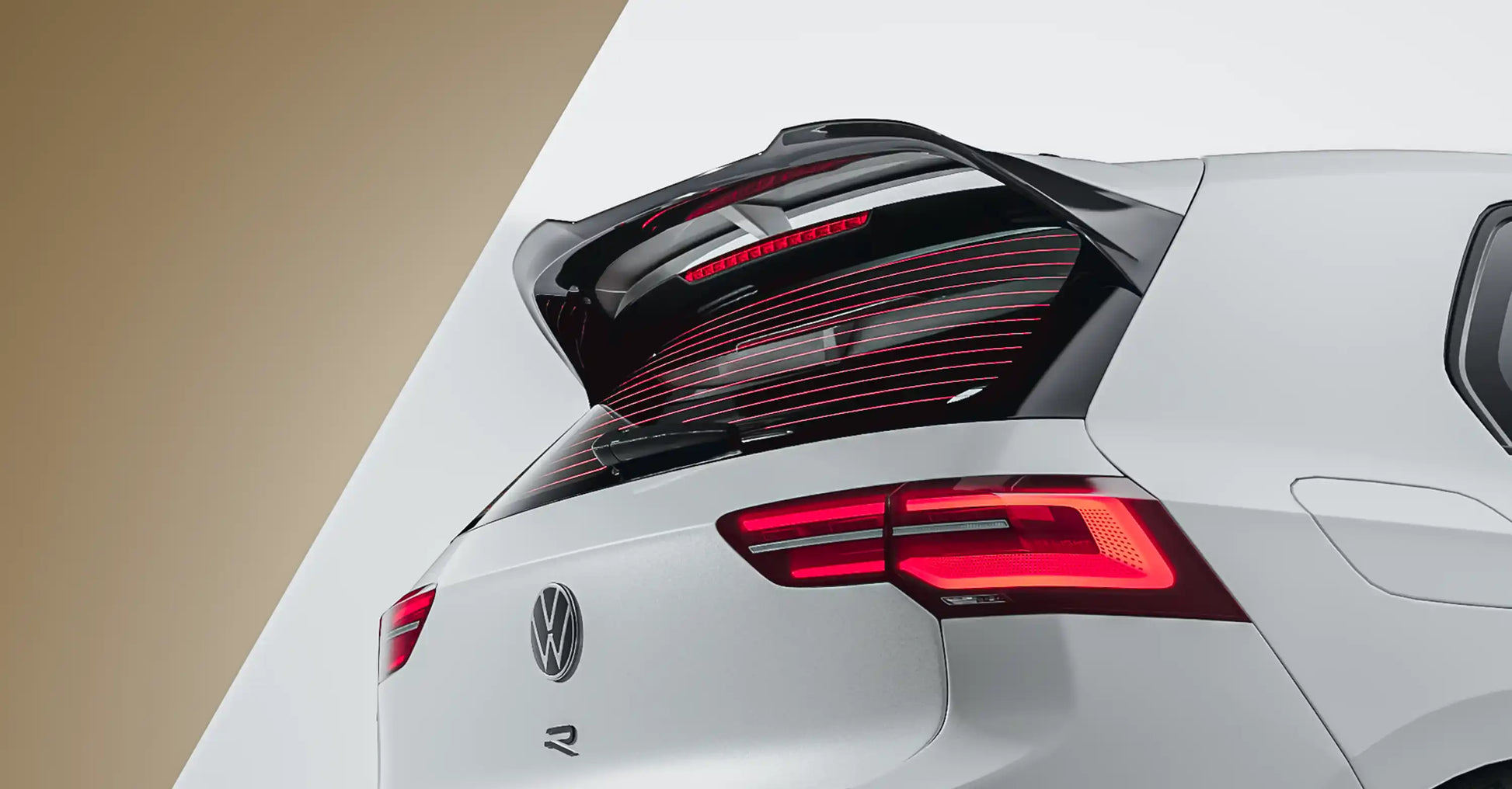 ZAERO DESIGN Spoiler tylny VW Golf 8 Clubsport & R