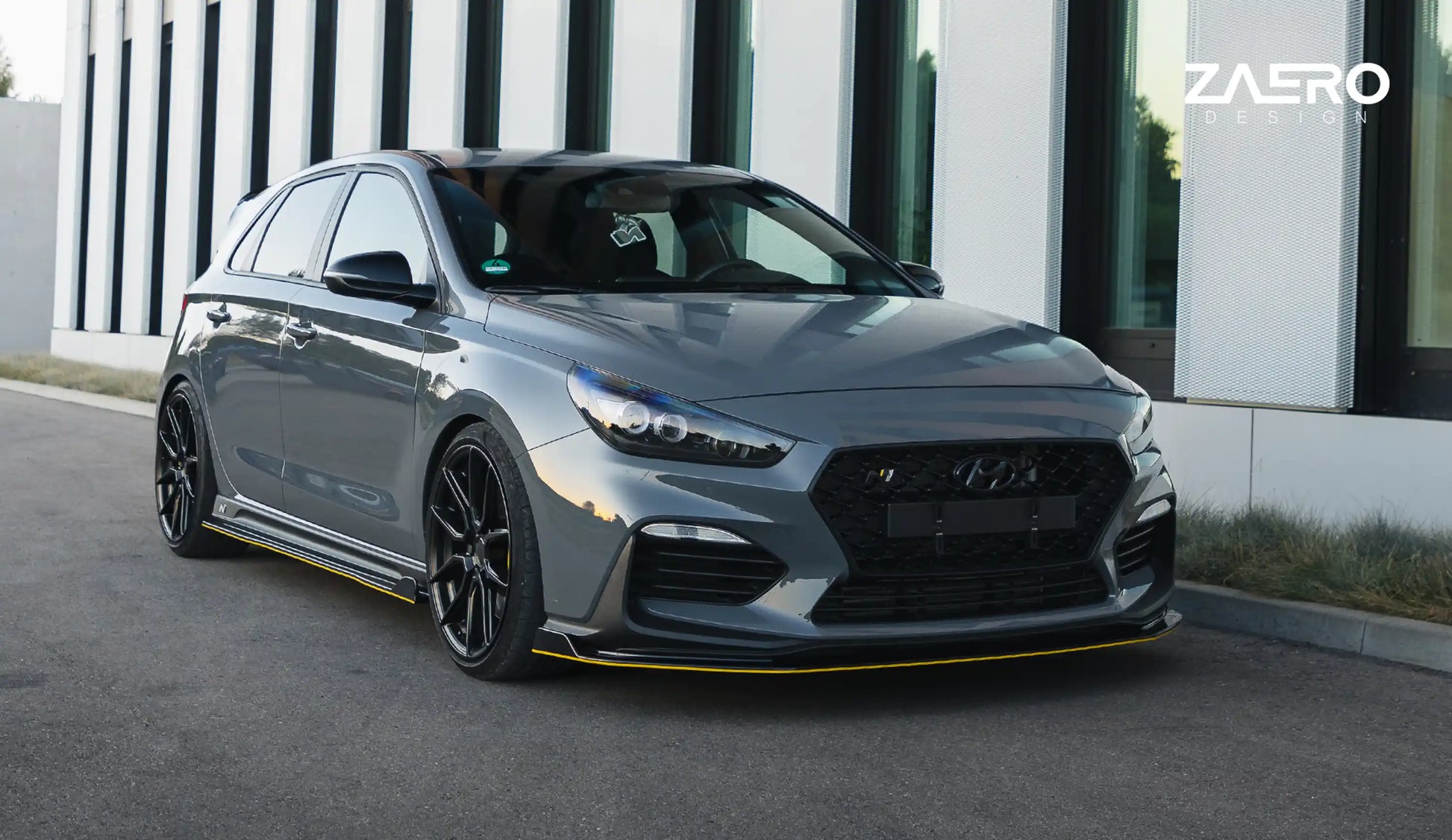 ZAERO DESIGN Splitter przedni i30N Pre-Facelift