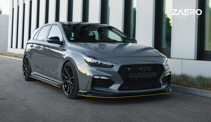 ZAERO DESIGN Splitter przedni i30N Pre-Facelift