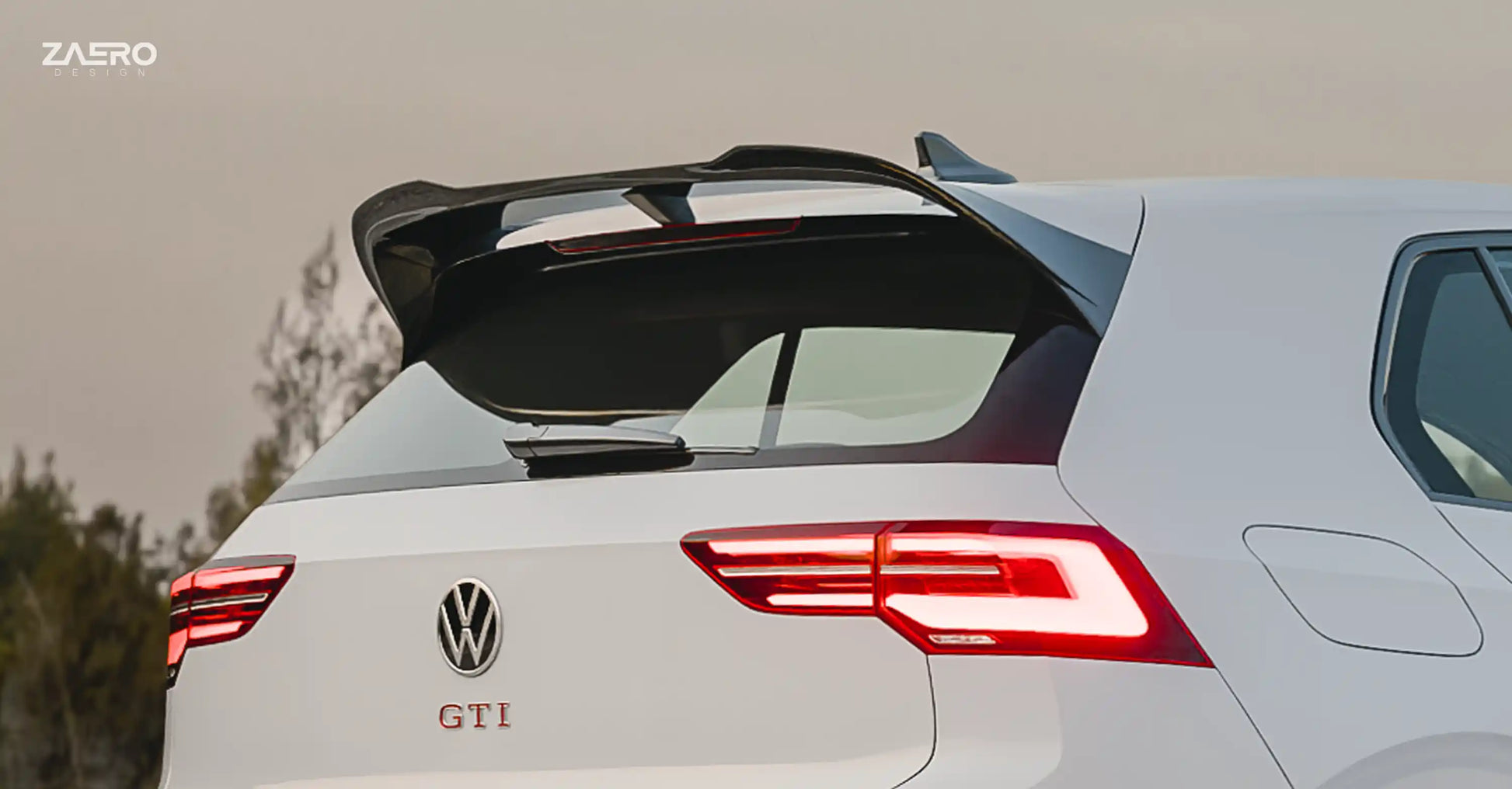 ZAERO DESIGN Spoiler tylny VW Golf 8 Clubsport & R