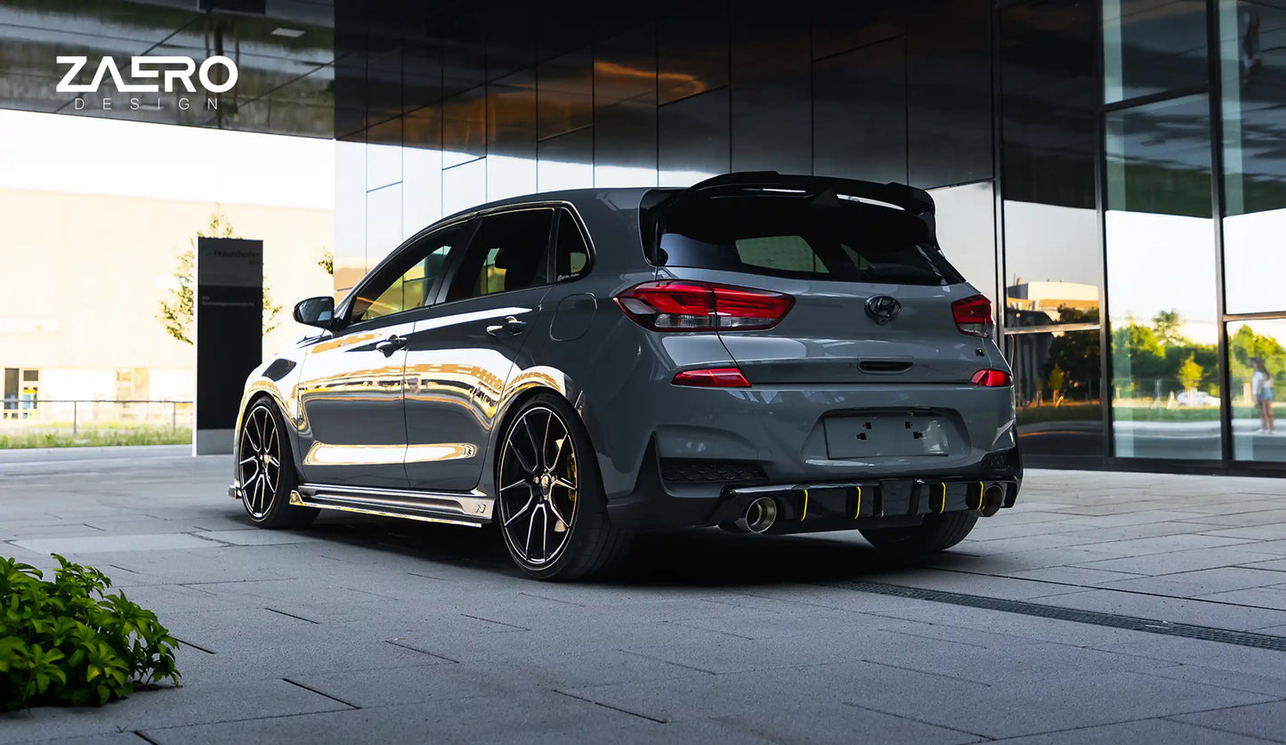 ZAERO DESIGN Dyfuzor tylny i30N Pre-Facelift