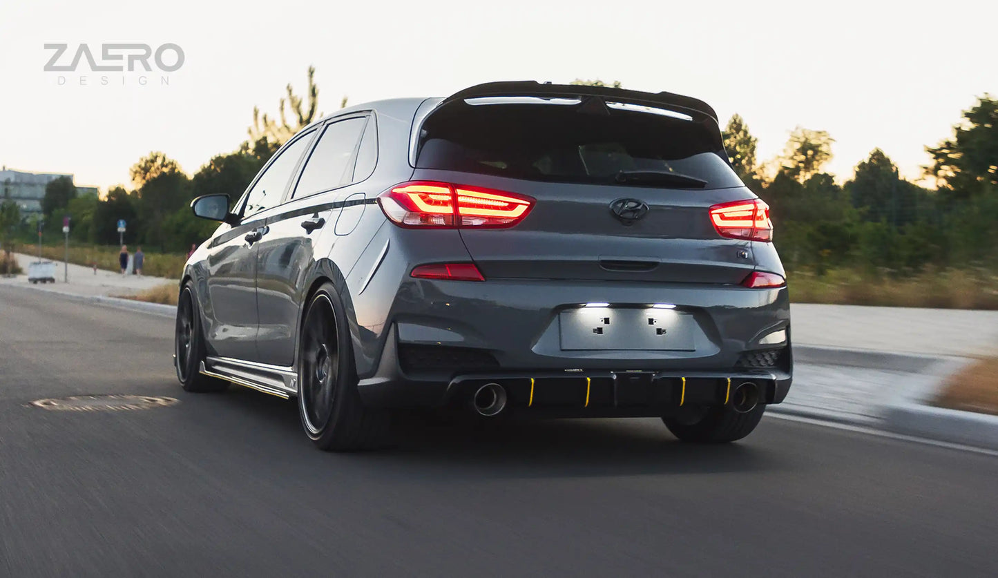 ZAERO DESIGN Dyfuzor tylny i30N Pre-Facelift