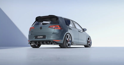 ZAERO DESIGN Dyfuzor tylny VW Golf 7 GTI (Pre-Facelift)