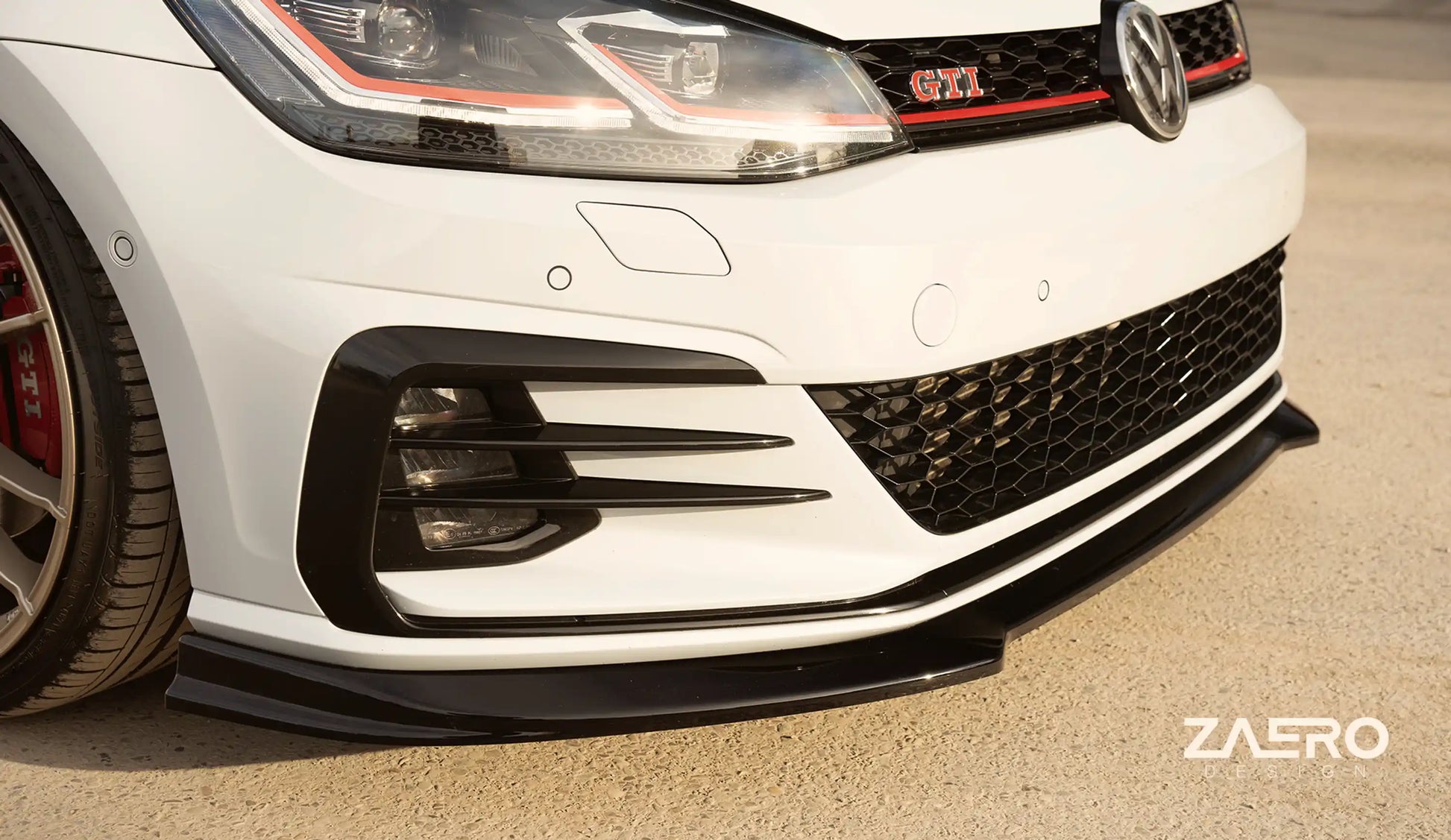 ZAERO DESIGN Splitter przedni VW Golf 7 GTI/GTD