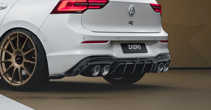 ZAERO DESIGN Dyfuzor tylny VW Golf 8 R