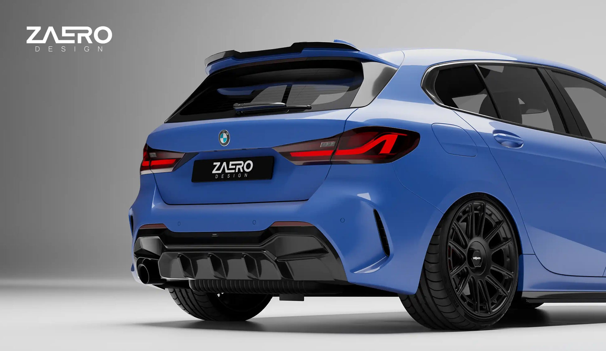ZAERO DESIGN Dyfuzor tylny 1 Series F40 (2019–2023)