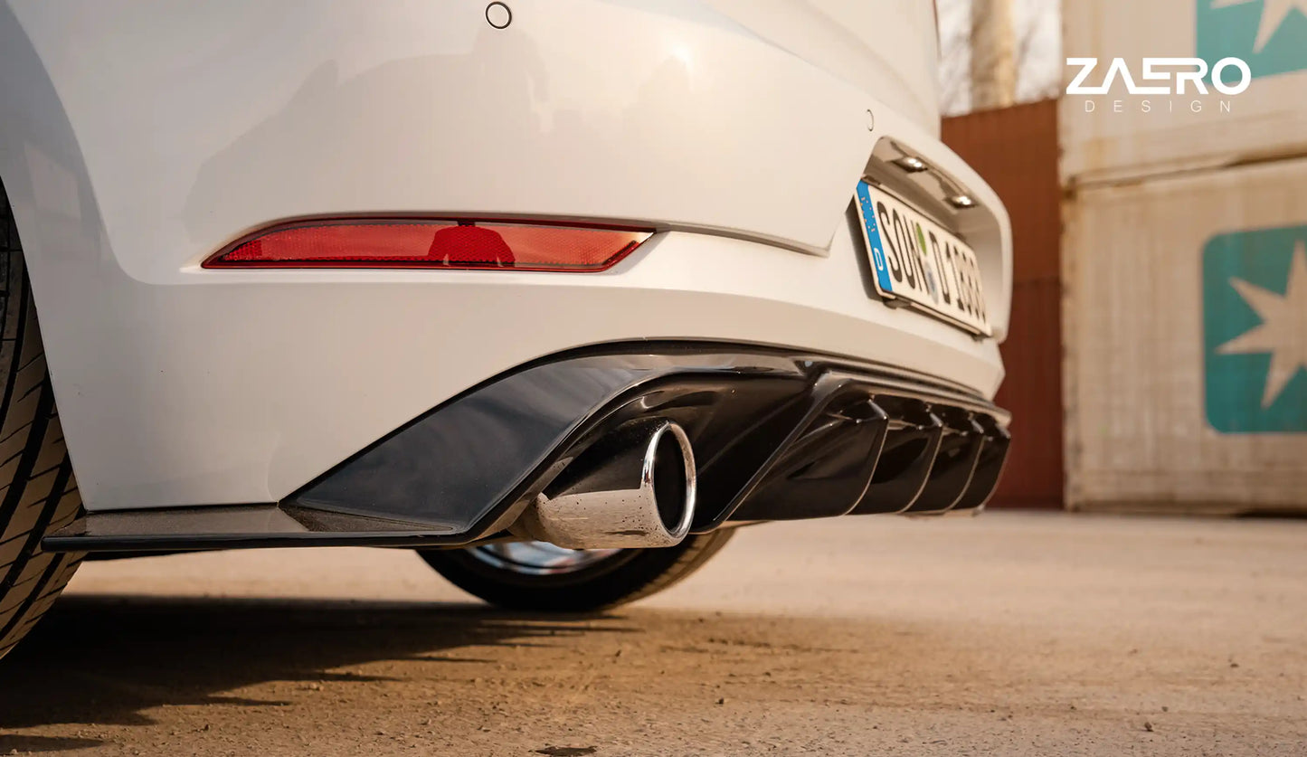 ZAERO DESIGN Dyfuzor tylny VW Golf 7 GTI/GTD