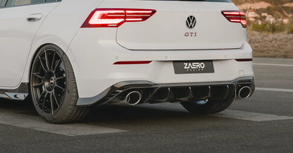 ZAERO DESIGN Dyfuzor tylny VW Golf 8 GTI Clubsport