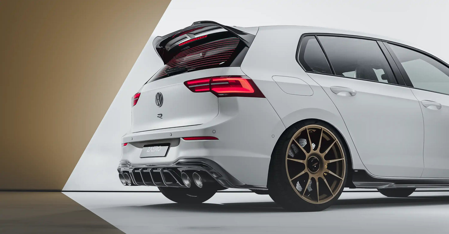 ZAERO DESIGN Dyfuzor tylny VW Golf 8 R