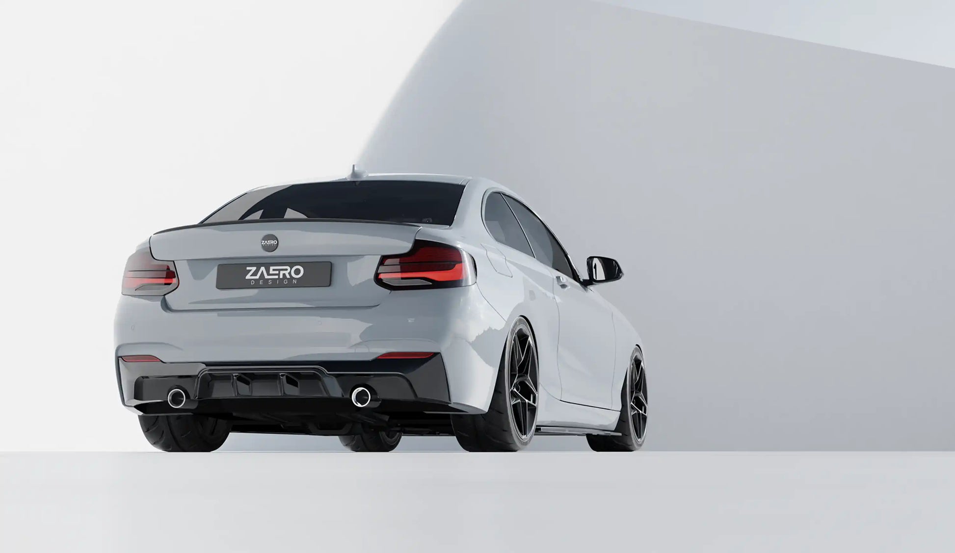 ZAERO DESIGN Dyfuzor tylny 2 Series F22/F23 (2013–2021)