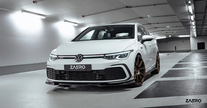 ZAERO DESIGN Splitter przedni VW Golf 8 GTD/GTE (2020–2024)