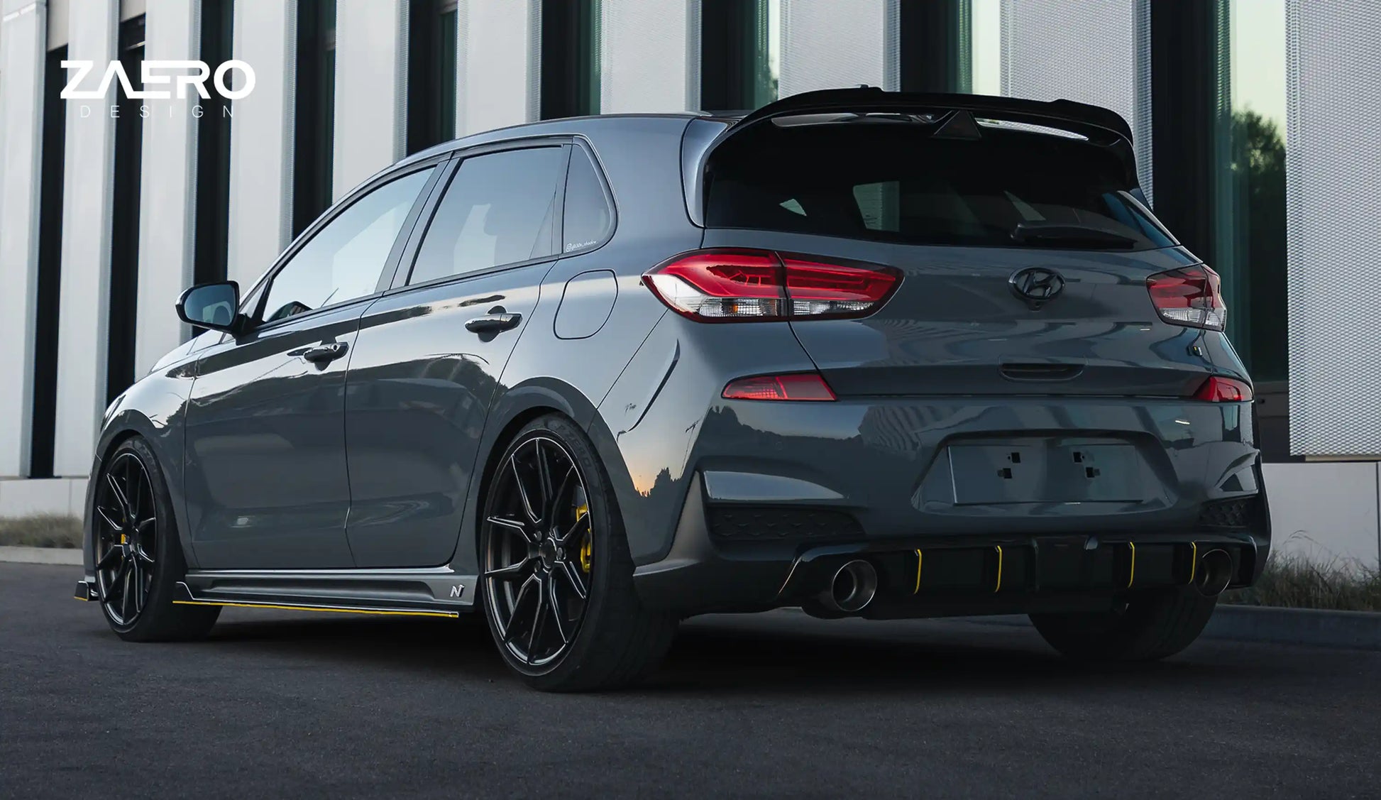 ZAERO DESIGN Dyfuzor tylny i30N Pre-Facelift