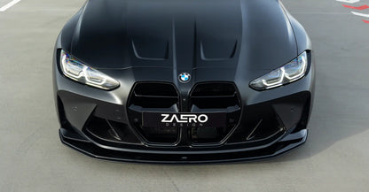 ZAERO DESIGN Splitter przedni M3 G80 | G81 & M4 G82 | G83 – adjustable & chassis-mounted