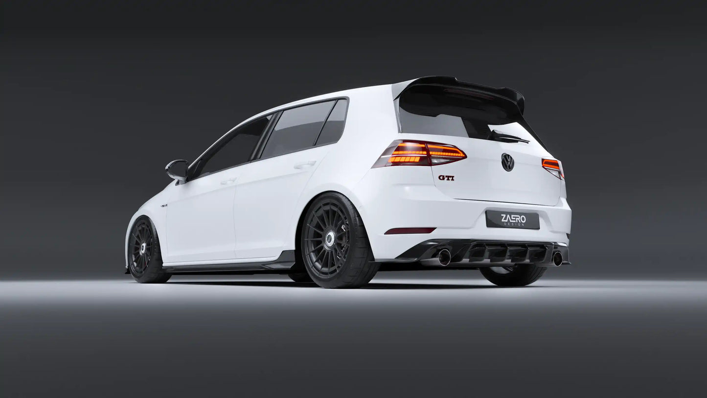 ZAERO DESIGN Spoiler tylny VW Golf 7.5 GTI Facelift