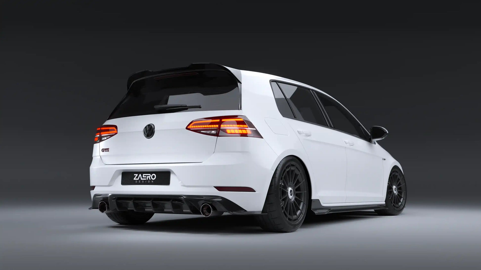 ZAERO DESIGN Spoiler tylny VW Golf 7.5 GTI Facelift