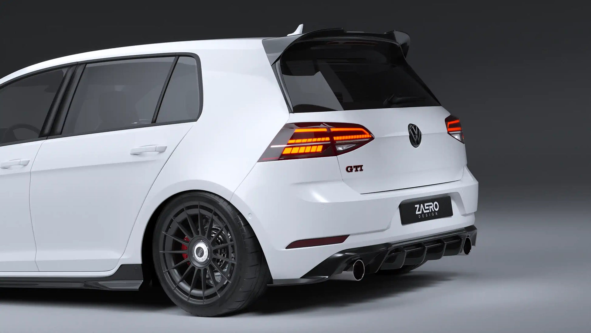 ZAERO DESIGN Spoiler tylny VW Golf 7.5 GTI Facelift