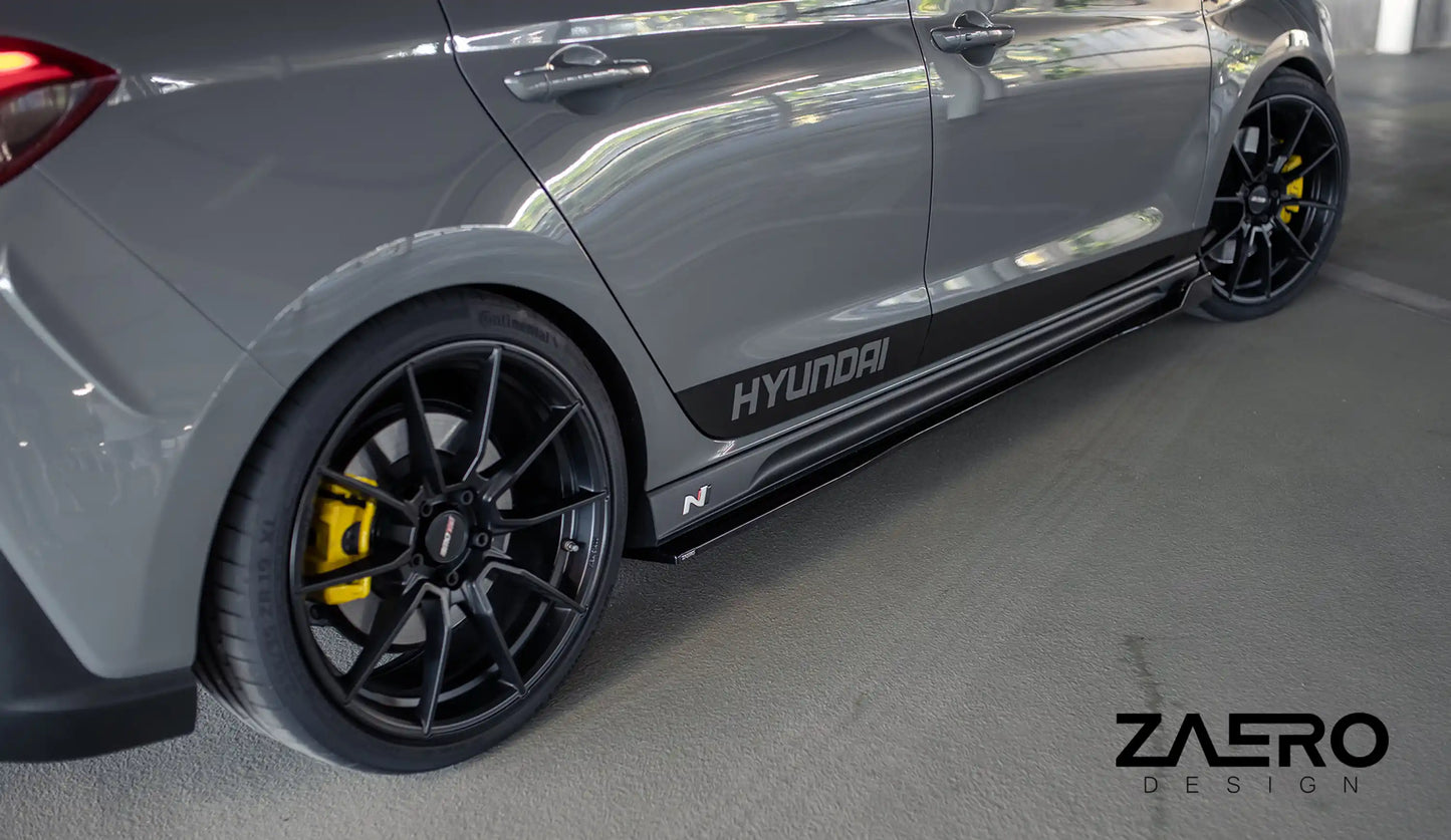 ZAERO DESIGN Progi boczne i30N Pre-Facelift