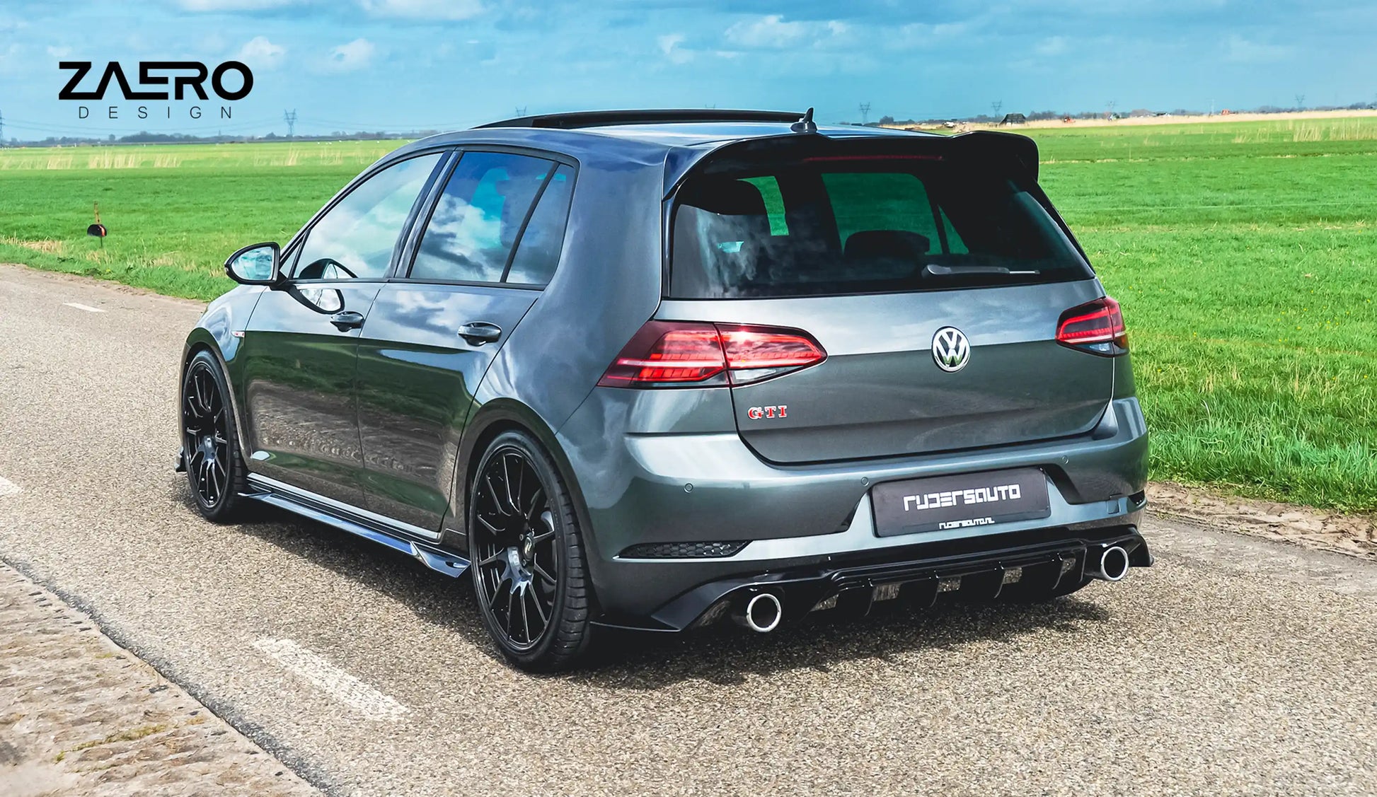 ZAERO DESIGN Progi boczne VW Golf 7 GTI/GTD