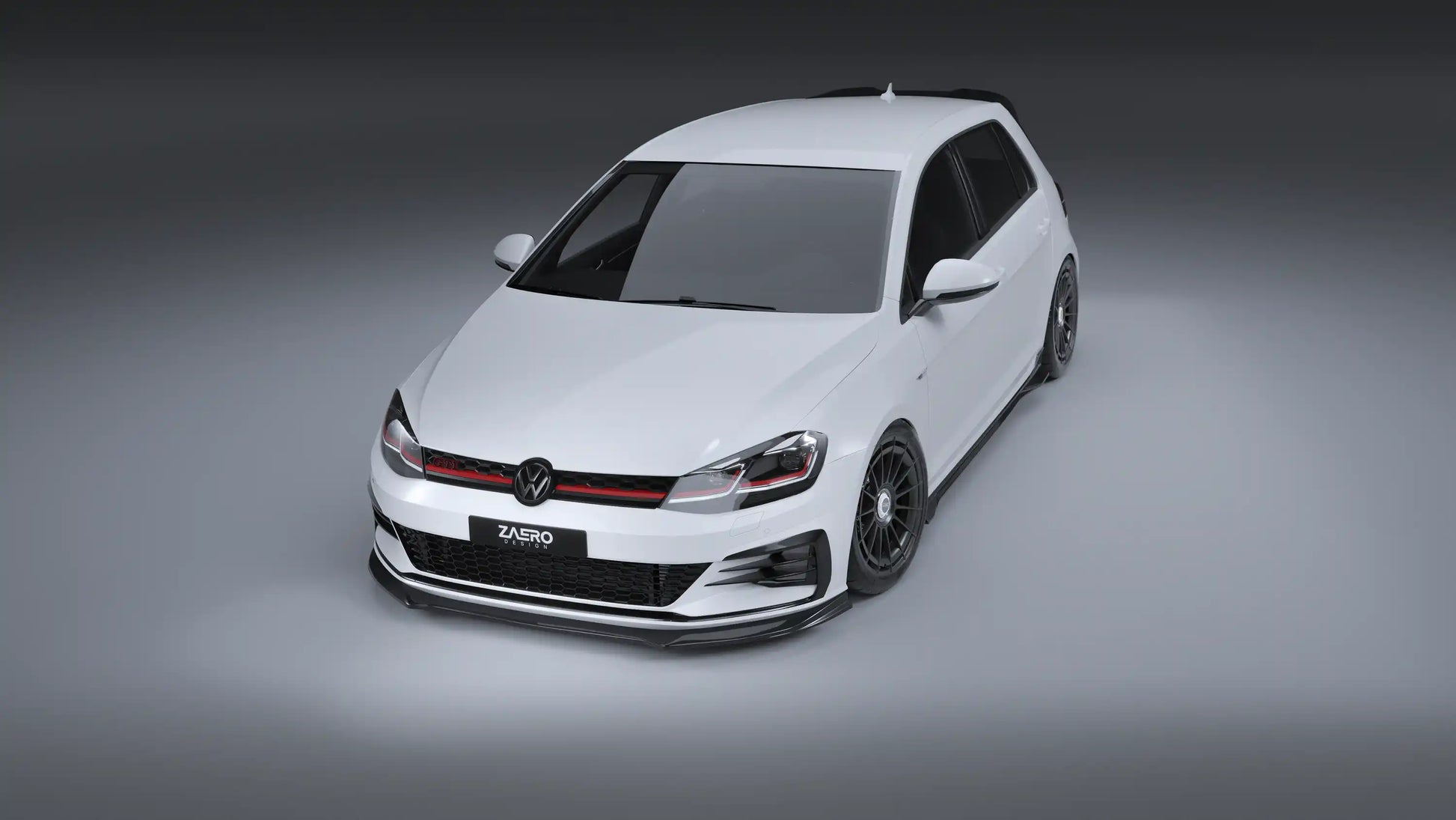 ZAERO DESIGN Splitter przedni VW Golf 7 GTI/GTD