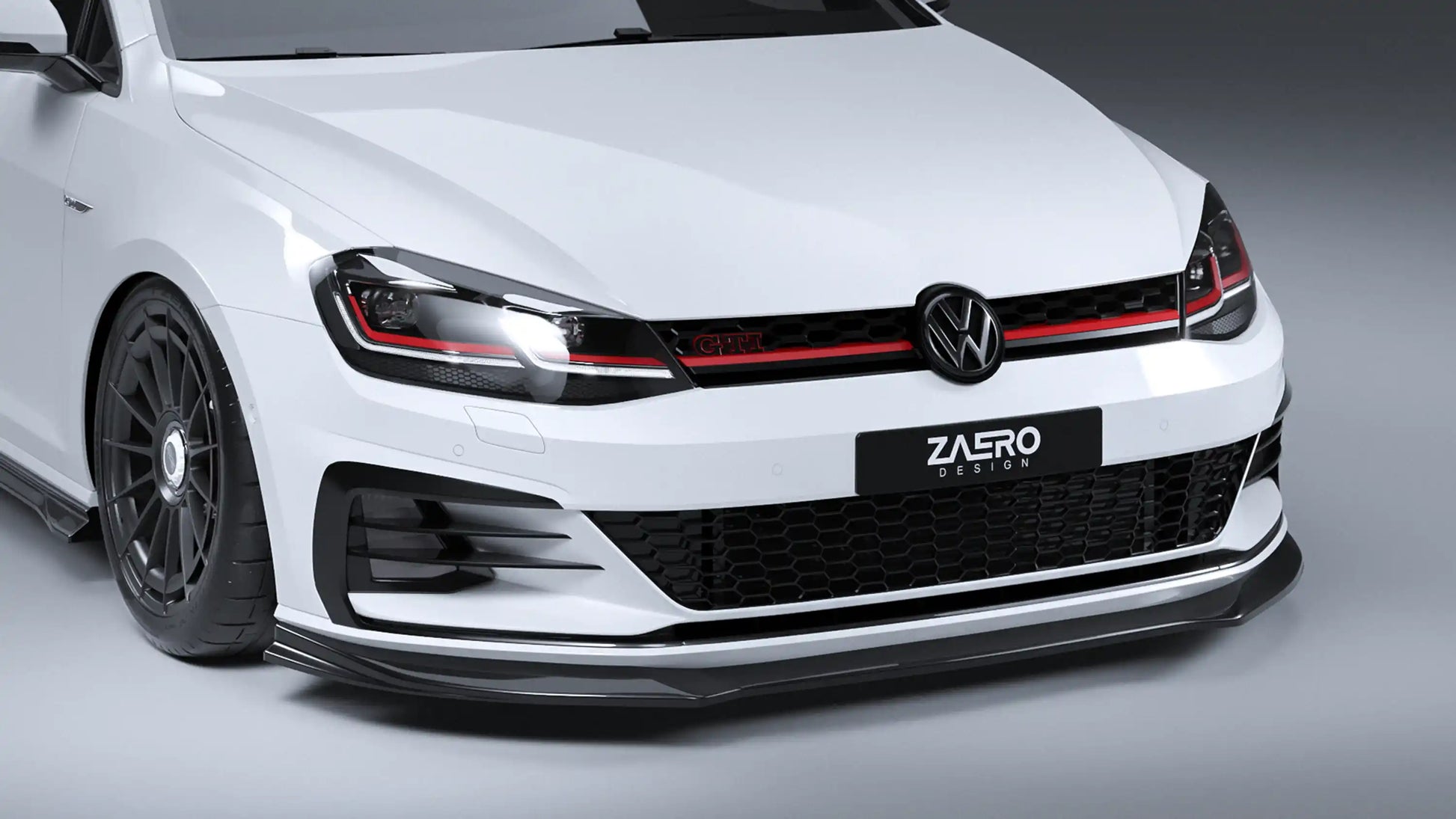 ZAERO DESIGN Splitter przedni VW Golf 7 GTI/GTD