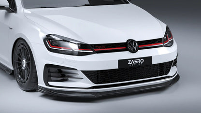 ZAERO DESIGN Splitter przedni VW Golf 7 GTI/GTD