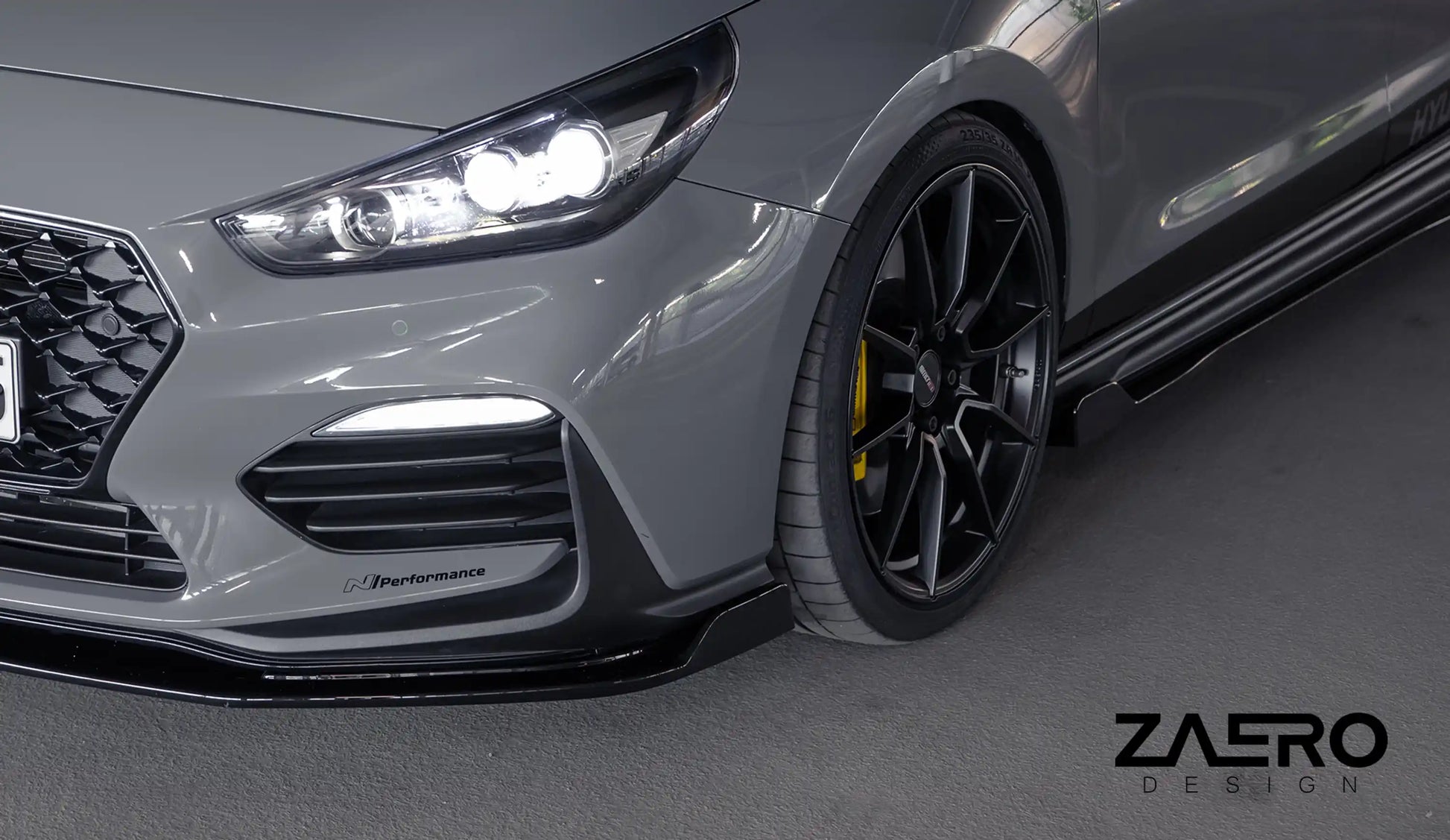 ZAERO DESIGN Progi boczne i30N Pre-Facelift