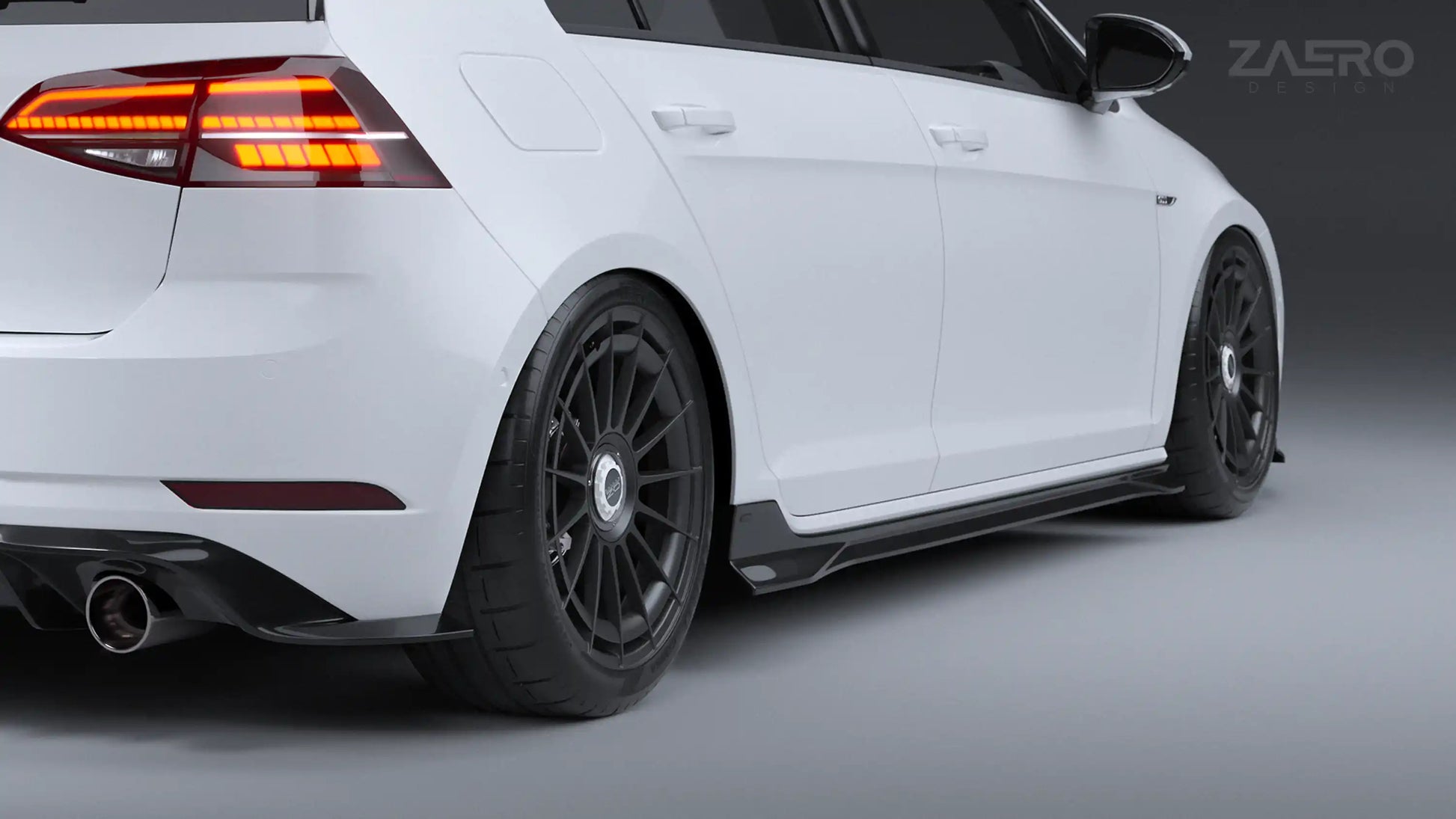 ZAERO DESIGN Progi boczne VW Golf 7 GTI/GTD