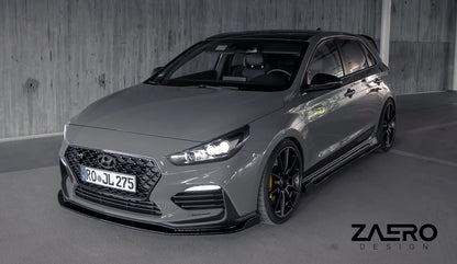 ZAERO DESIGN Splitter przedni i30N Pre-Facelift
