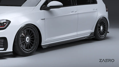 ZAERO DESIGN Progi boczne VW Golf 7 GTI/GTD