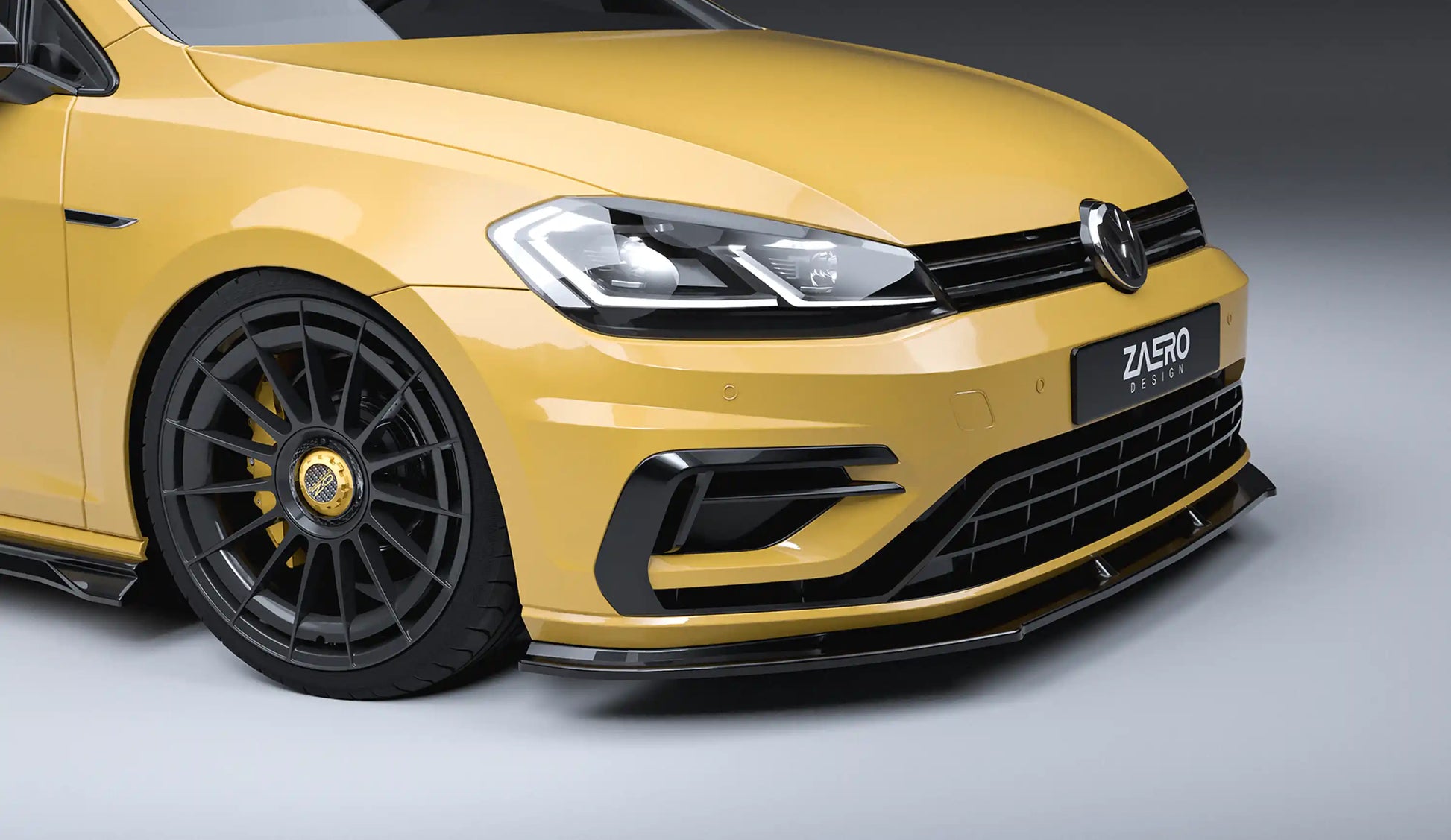 ZAERO DESIGN Front Lip VW Golf 7.5 R (2017–2019)