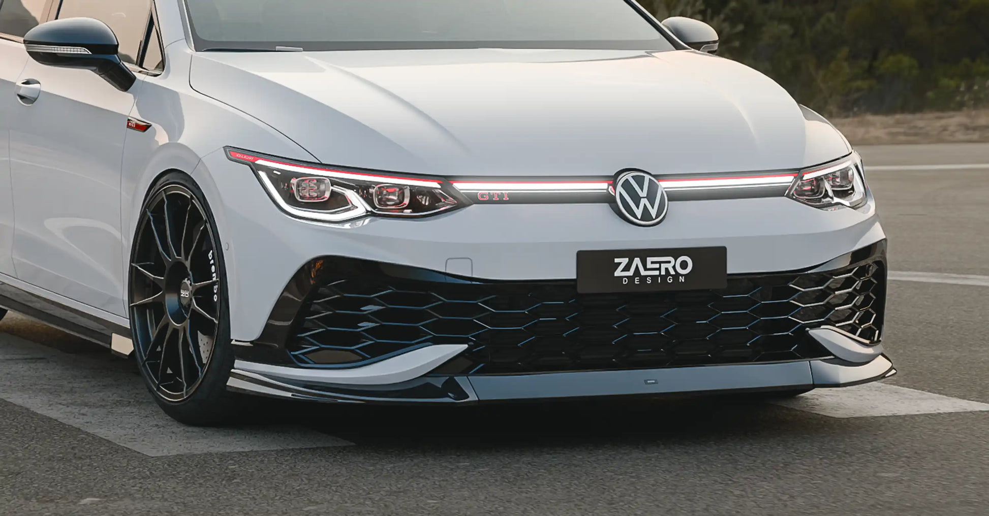 ZAERO DESIGN Front Lip VW Golf 8 GTI Clubsport
