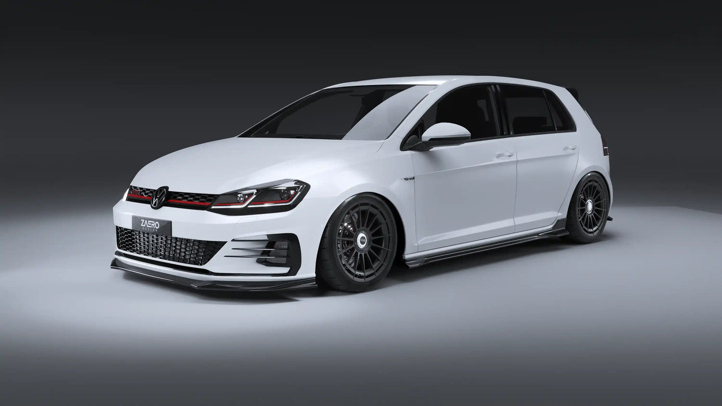 ZAERO DESIGN Splitter przedni VW Golf 7 GTI/GTD
