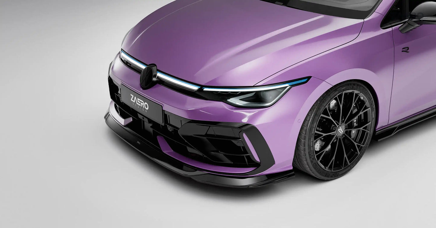 ZAERO DESIGN Front Lip VW Golf 8.5 R (Facelift)