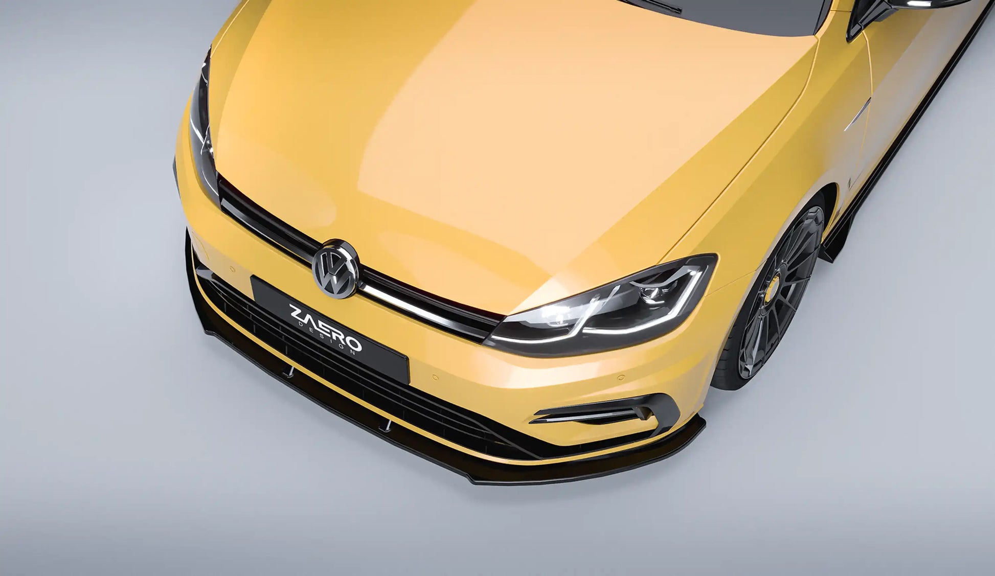 ZAERO DESIGN Front Lip VW Golf 7.5 R (2017–2019)