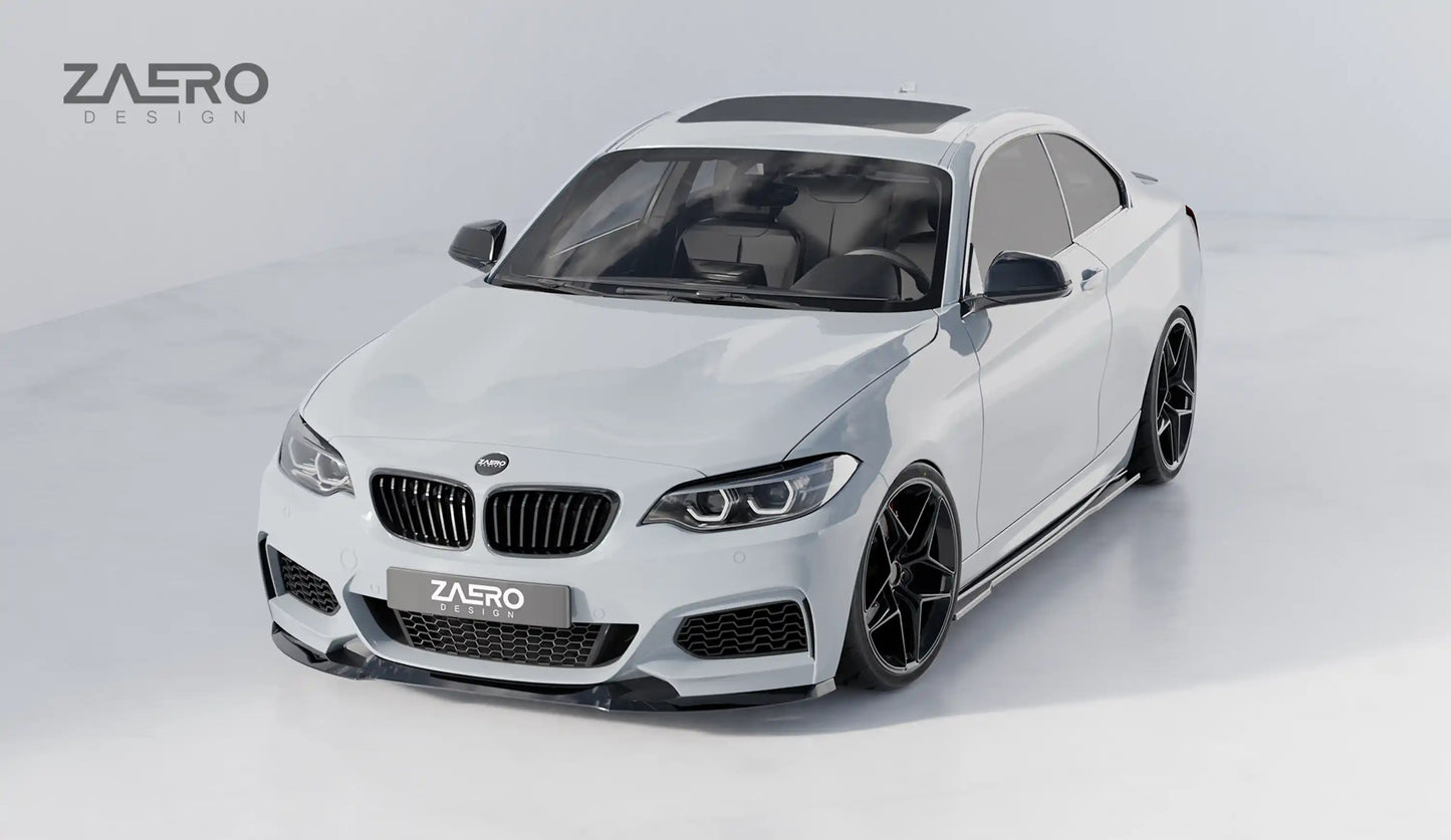 ZAERO DESIGN Front Lip 2 Series F22/F23 (2013–2021)