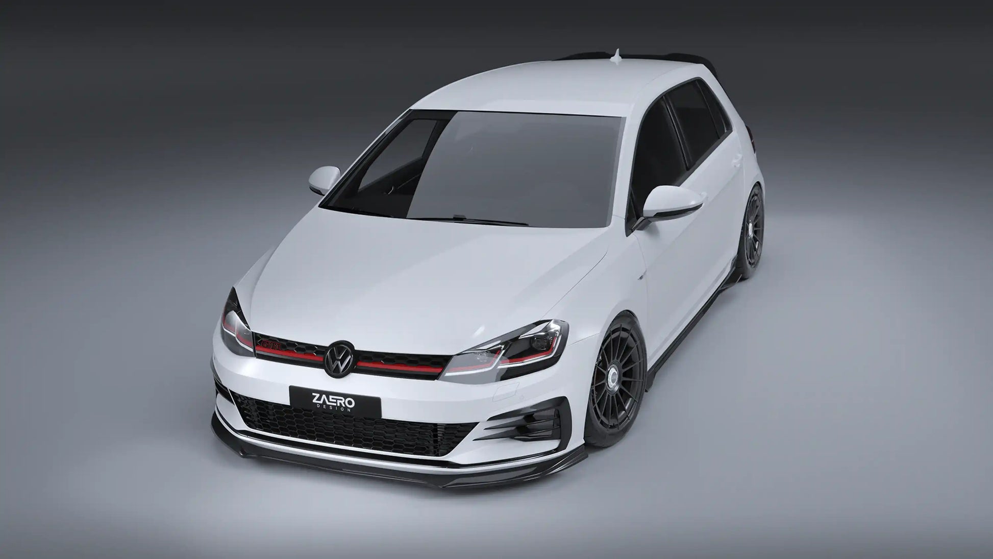 ZAERO DESIGN Splitter przedni VW Golf 7 GTI/GTD